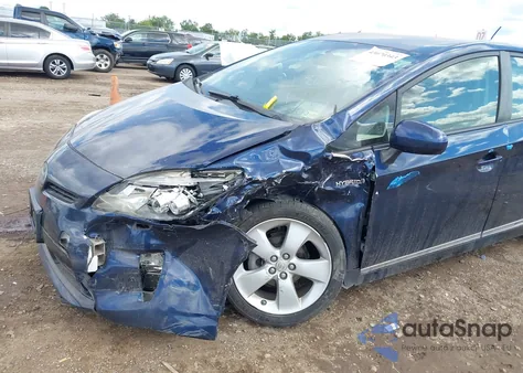 2012 Toyota Prius Five из США, поврежденный, VIN JTDKN3DUXC1559949